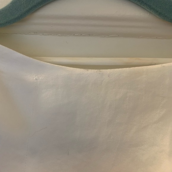 NWT Zara Satin-Like Open Back/Back Tie Top - Picture 4 of 5